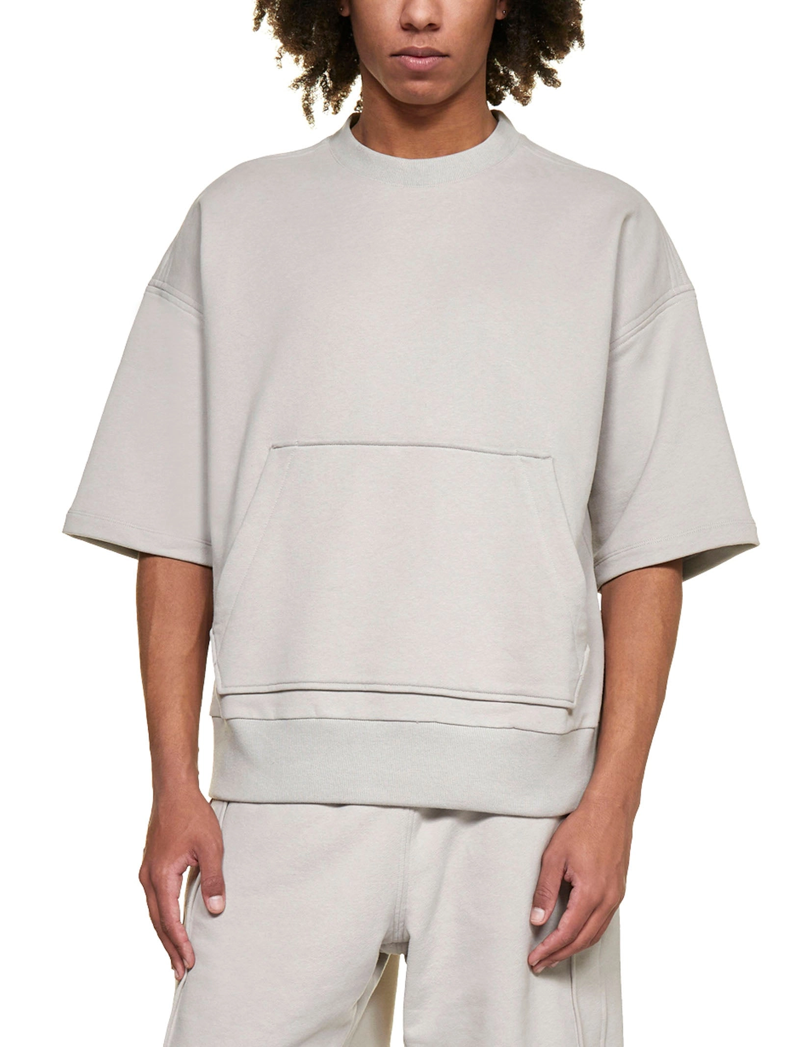 Z Zegna Crewneck Short-Sleeved Sweatshirt