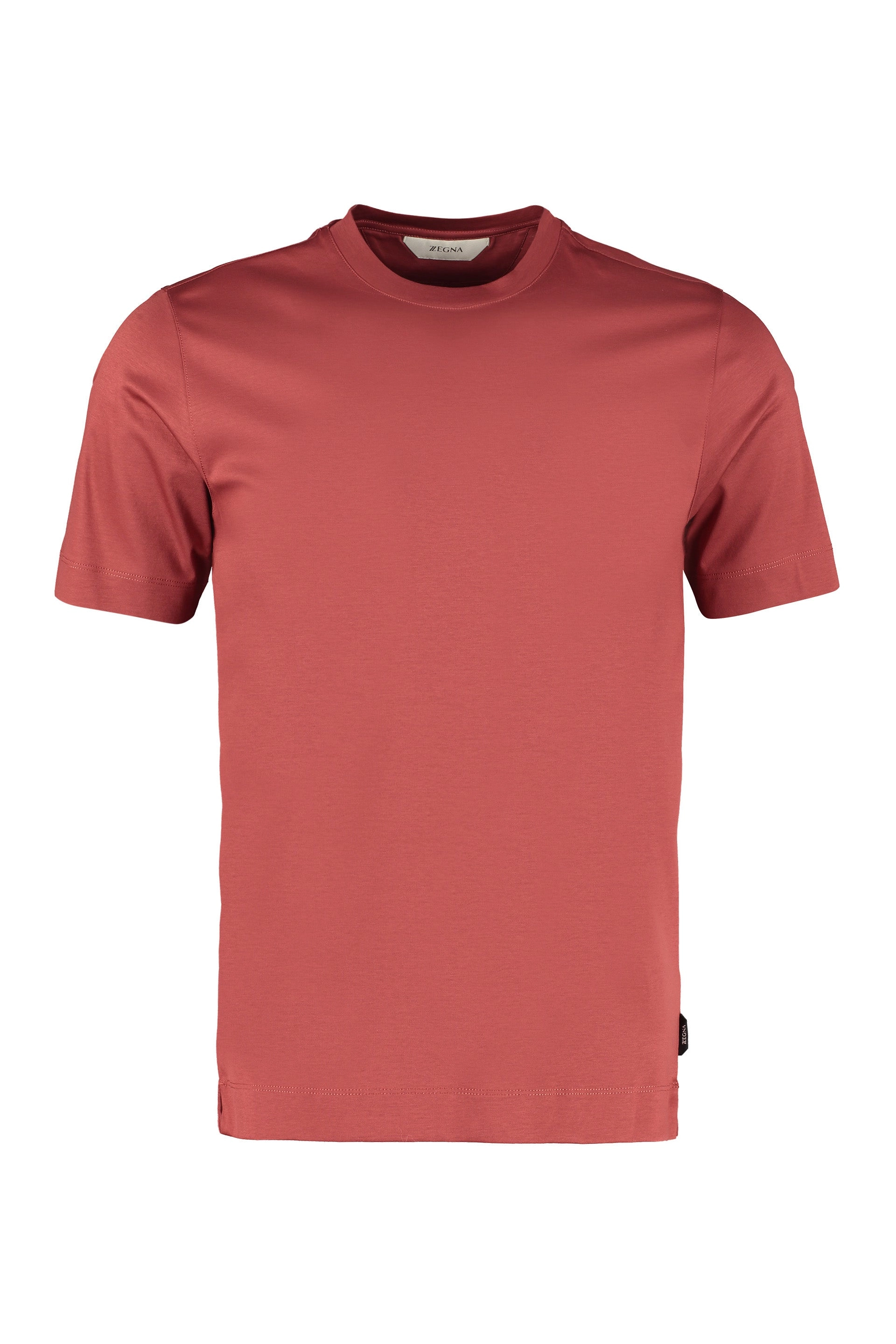 Z Zegna Crewneck Short-Sleeved T-Shirt