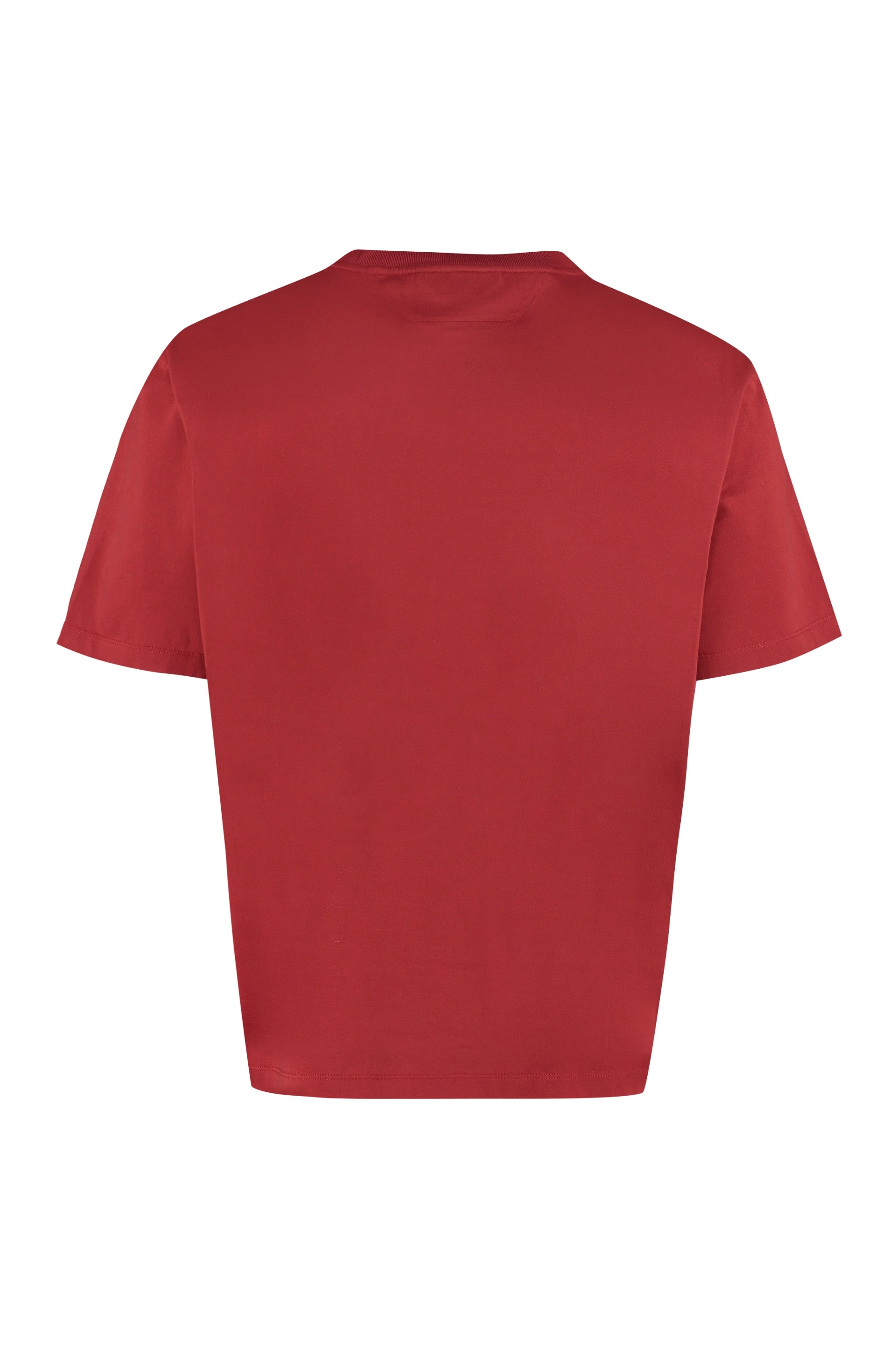 Z Zegna Logo Printed Crewneck T-Shirt