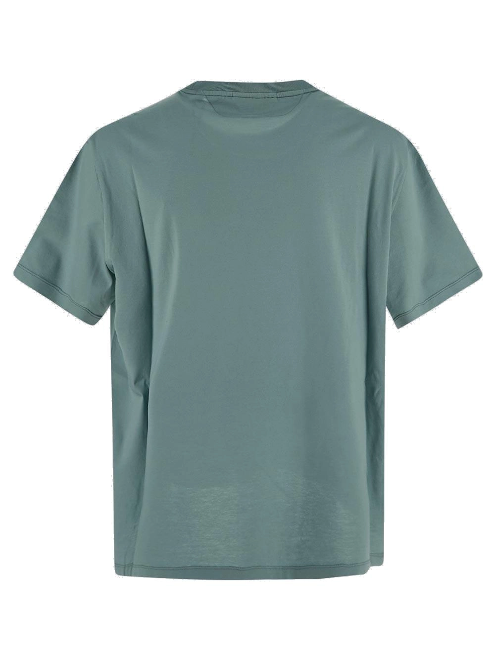 Z Zegna Logo Printed Crewneck T-Shirt