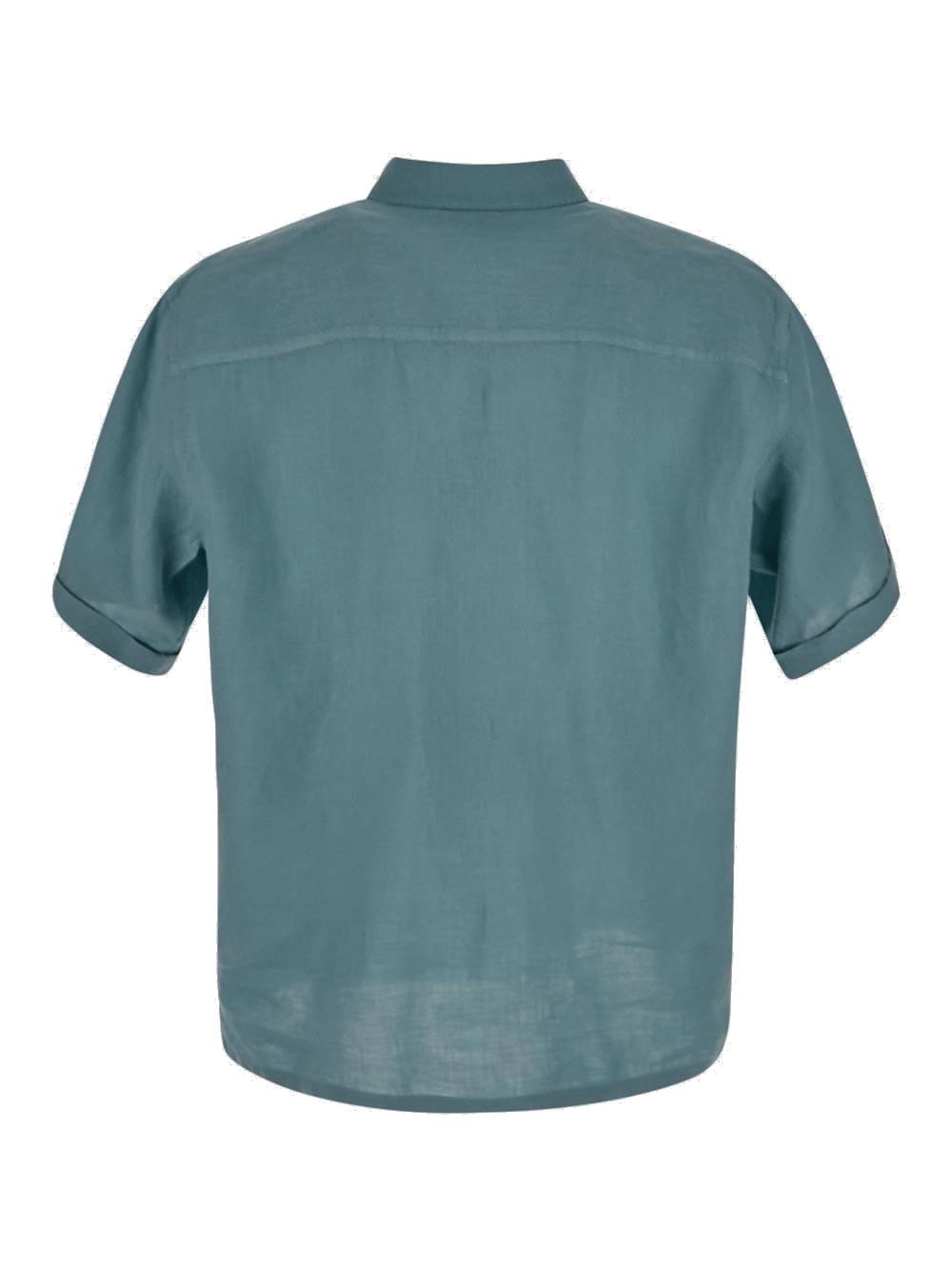 Z Zegna Short-Sleeved Buttoned Shirt
